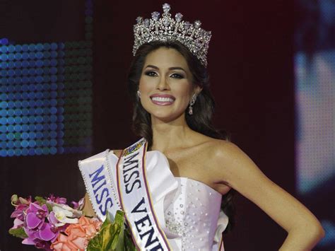 Former beauty queen.